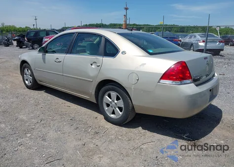 2008 Chevrolet Impala Lt из США, поврежденный, VIN 2G1WT58N281195123